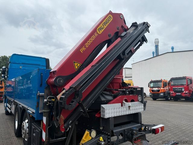 LKW mit Pritsche (offen) MERCEDES-BENZ ACTROS 2545 6x2 Pritsche Kran Palfinger PK20001K