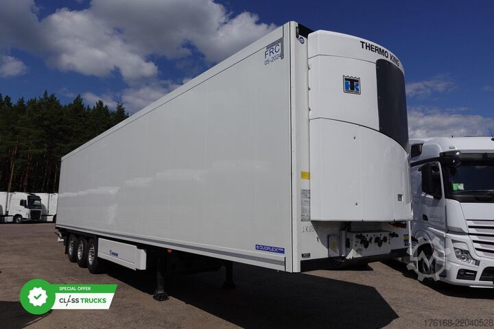 Reefer semitrailer KRONE SDR 2Deck FP60 SLXi 300 Lifting Axle
