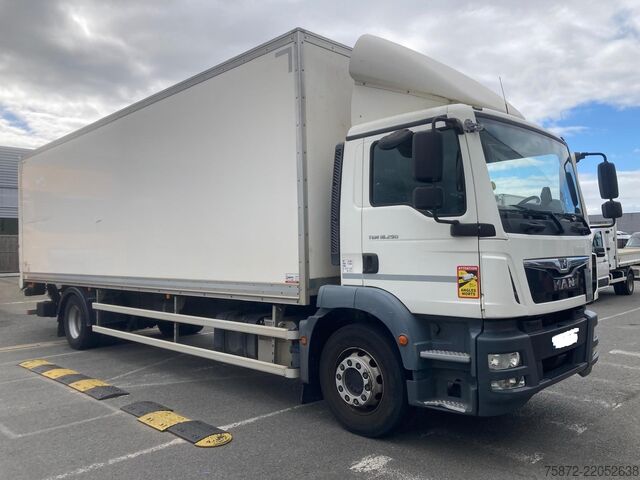 Box truck MAN TGM 19.290 EURO 6 19T FURGON
