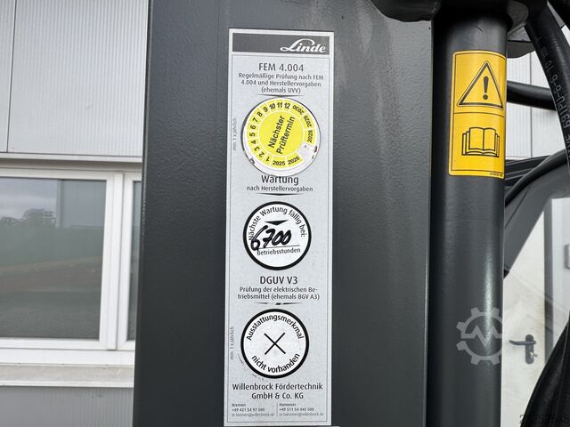 Elektro 4 Rad Linde E16P-02+ Ladegerät