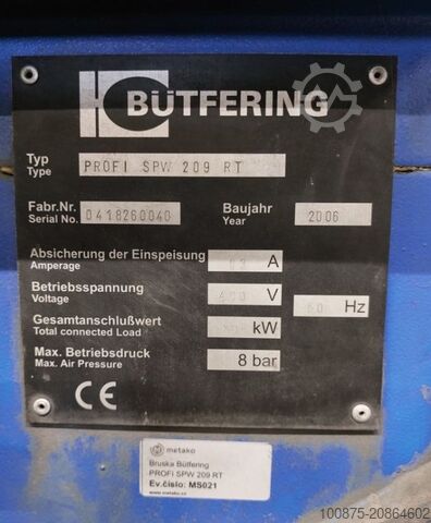 Surface grinding machine BÜTFERING SPW209RT