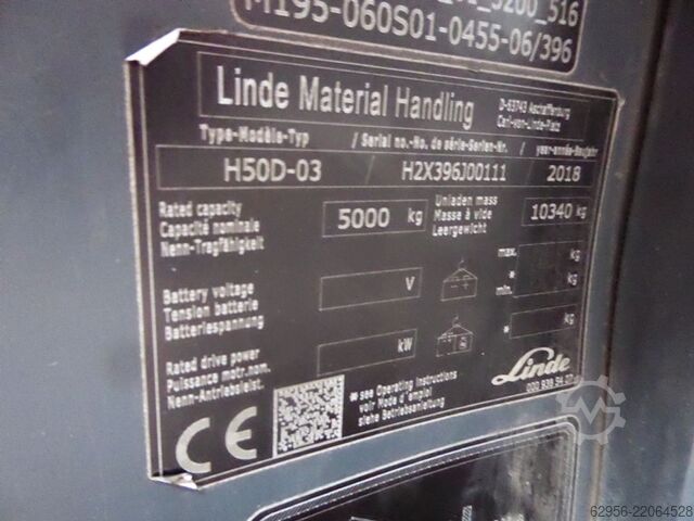 Diesel Forklift Linde H50D-03
