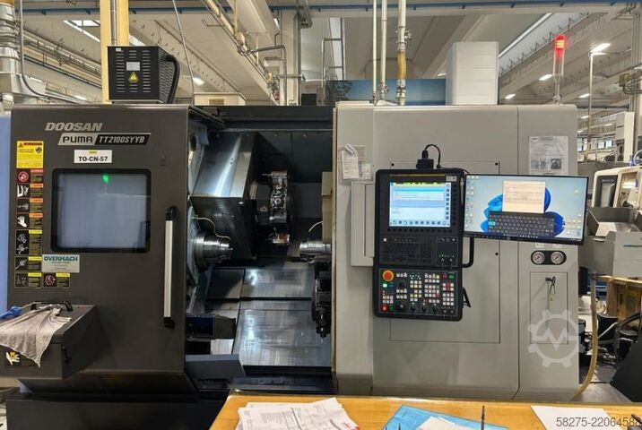 Lathes - CNC DOOSAN PUMA TT2100SYYB
