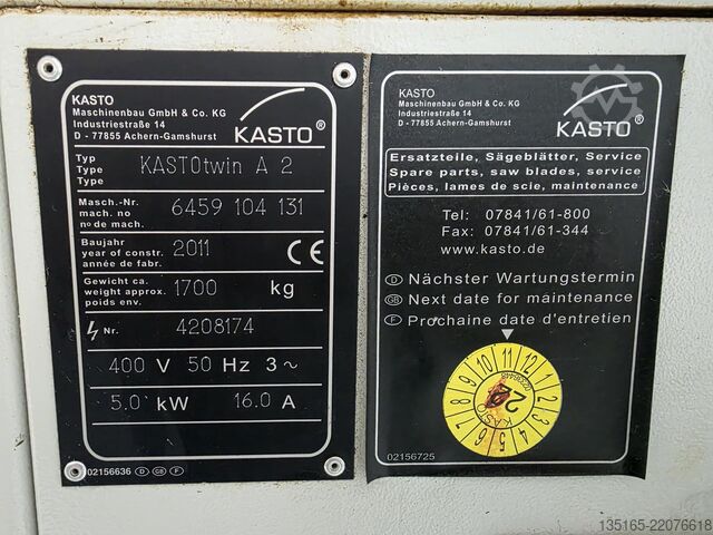 Band saw KASTO KASTOTWIN A2