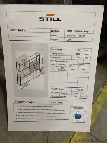 Schwerlastregal STILL CI 70/80