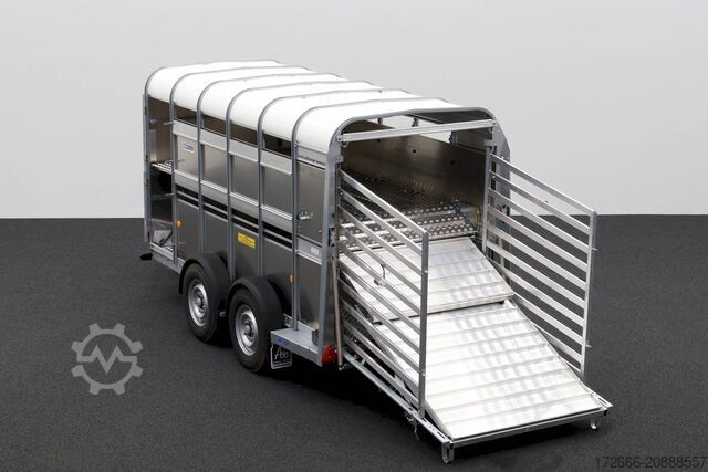 Livestock trailer Ifor Williams TA5 HD | 12x6 | DOPPELSTOCK 372X156X183CM VIEHANHÄNGER | 2X LÜFTUNG