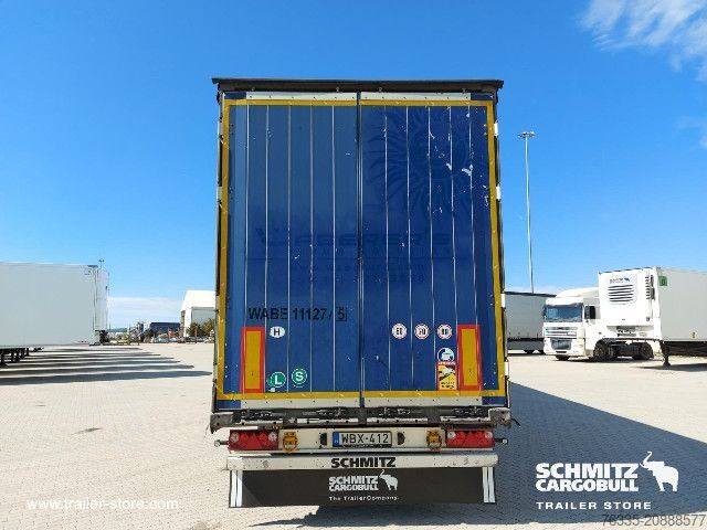 Auflieger mit Pritsche & Plane Schmitz Cargobull Curtainsider Mega