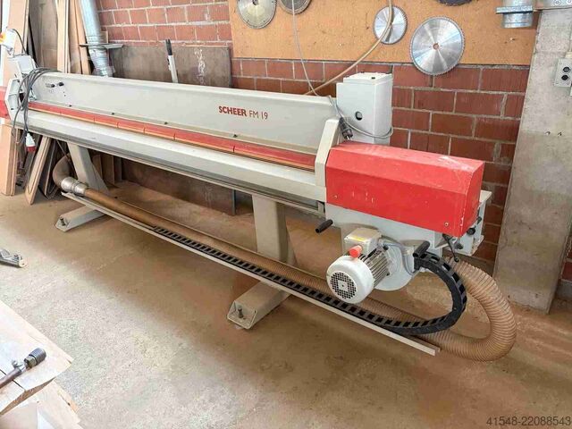 Veneer saw with disc blade Scheer FM 19