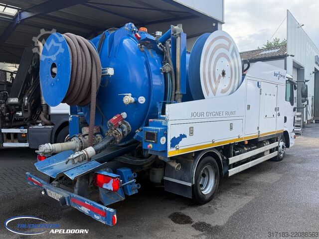 Vacuum truck MAN TGL 12.250 Bar O Clean Opbouw, 76850 km