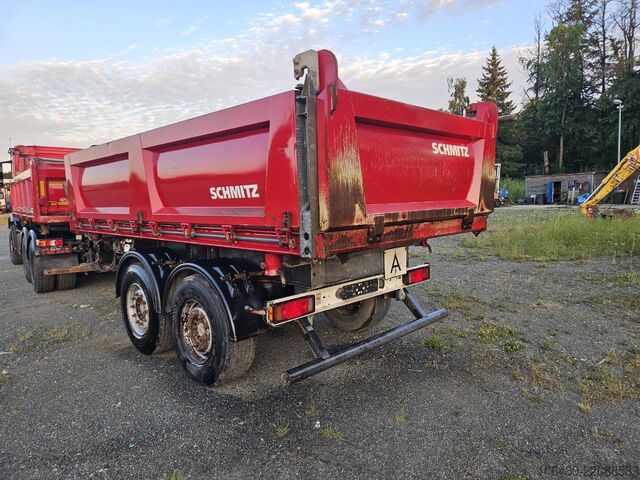 Tipper semitrailer SCHMITZ ZKI 183-Seiten Kipper