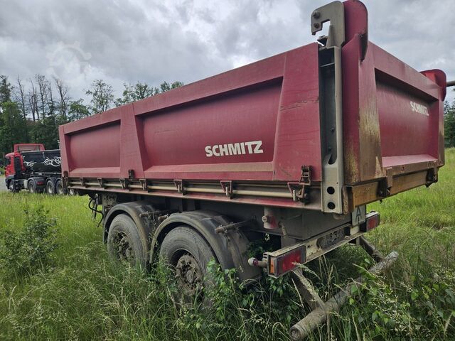 Tipper semitrailer SCHMITZ ZKI 183-Seiten Kipper