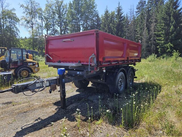 Tipper semitrailer SCHMITZ ZKI 18  3-Seiten Kipper