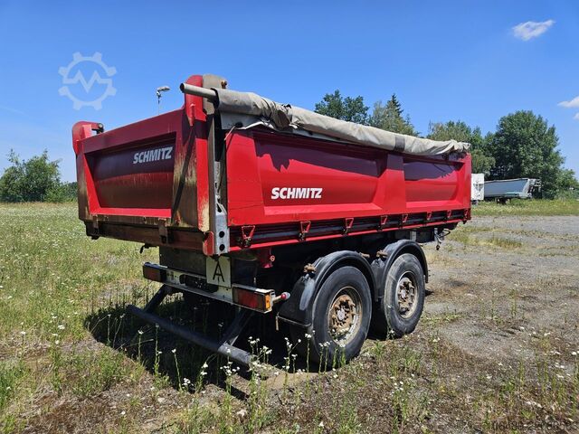 Tipper semitrailer SCHMITZ ZKI 18  3-Seiten Kipper