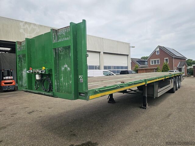 Flatbed DRACO TXS 339. HEAVY DUTY FLATBED- CONTAINER LOCKS- B...