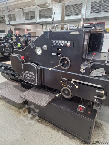 Die-Cutter Cylinder Letterpress Heidelberg SBDS
