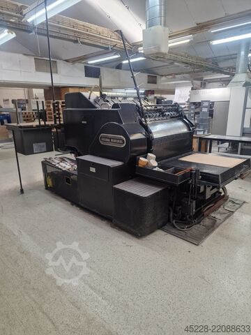 Die-Cutter Cylinder Letterpress Heidelberg SBDS
