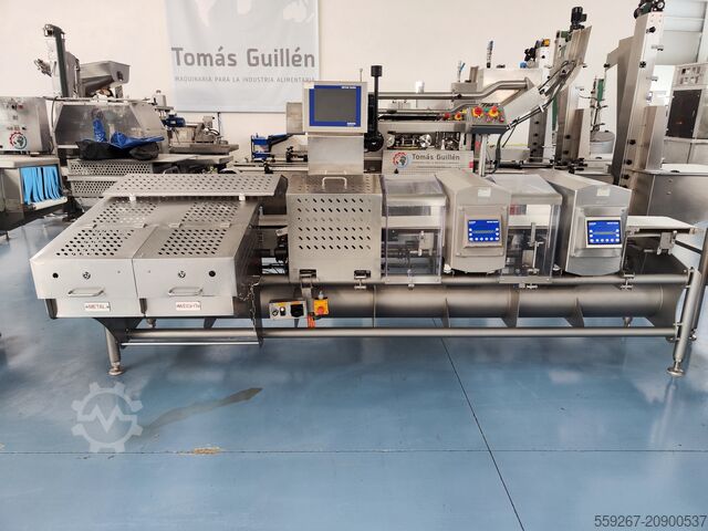 Double Safeline metal detector with weigher METTLER TOLEDO 