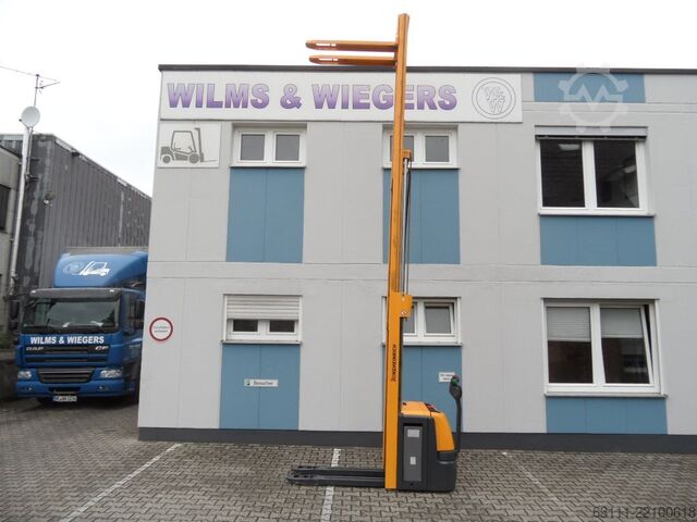 High Lift stacker Jungheinrich EJC 214z - Initialhub (Basishub) - 5,35 m Triplex