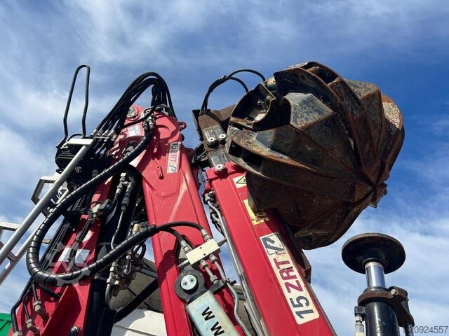 Autokransattelauflieger TECNOKAR SEMIRIMORCHIO TECNOKAR SCARRABILE CON GRU