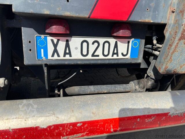 Autokransattelauflieger TECNOKAR SEMIRIMORCHIO TECNOKAR SCARRABILE CON GRU