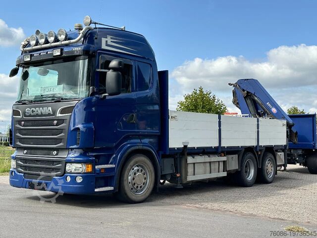 Crane truck Scania R560 V8 2012 HMF 30TM!!CRANE/KRAN/GRUE!! 6x2!FU...