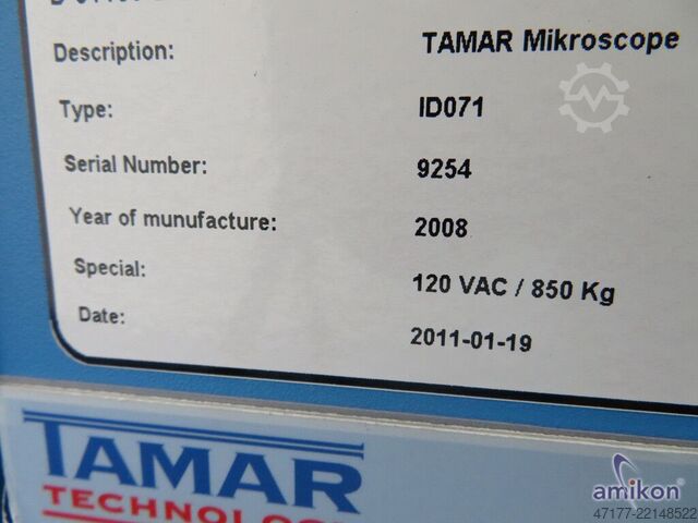 Light microscope TAMAR ID071 PLMIS