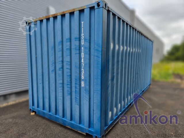 Steel container sea container 33.2 m³ CIMC DCRE-173 20 Fuß Lagercontainer