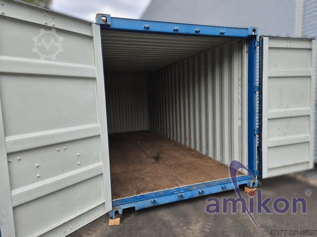 Steel container sea container 33.2 m³ CIMC DCRE-173 20 Fuß Lagercontainer