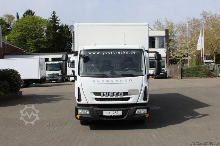 Box van Iveco Eurocargo  75E21 E6 Koffer 6,2m 3 Sitze Klima LBW
