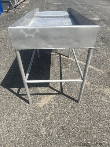 Inox inspection sorting table  