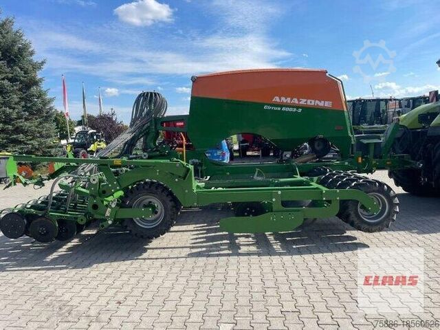 Seed drill Amazone CIRRUS 6003-2 SÄKOMBINATION AM