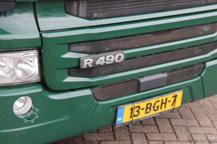 Refrigerated/frozen transport Scania R490 + 6X2 + EURO 6 + heating truck/ flowers FU...