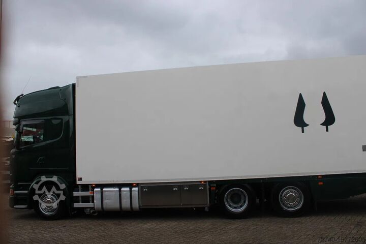 Refrigerated/frozen transport Scania R490 + 6X2 + EURO 6 + heating truck/ flowers FU...