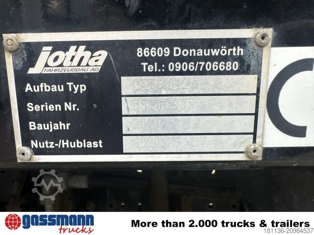 Tipper van Aebi AEBI Schmidt MT750 4x4, EEV,