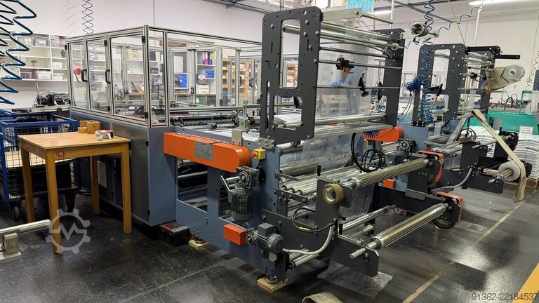 Foil processing machine Öz-mak Plastik Makina ÖZM 85 LX UNIVERSAL BAG CUTTING MACHINE