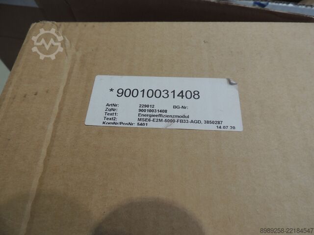 Energy efficiency module Festo MSE6-E2M-5000-FB33-AGD