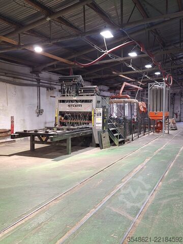 Pallet production machine Storti pallet line + holtec Nailing line GSI/150-AL2 + HOLTEC