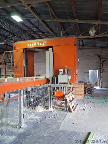 Pallet production machine Storti pallet line + holtec Nailing line GSI/150-AL2 + HOLTEC