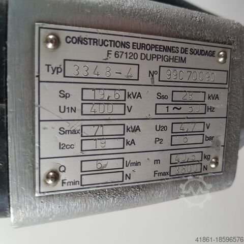 Punktschweissmaschine DALEX 3348.4