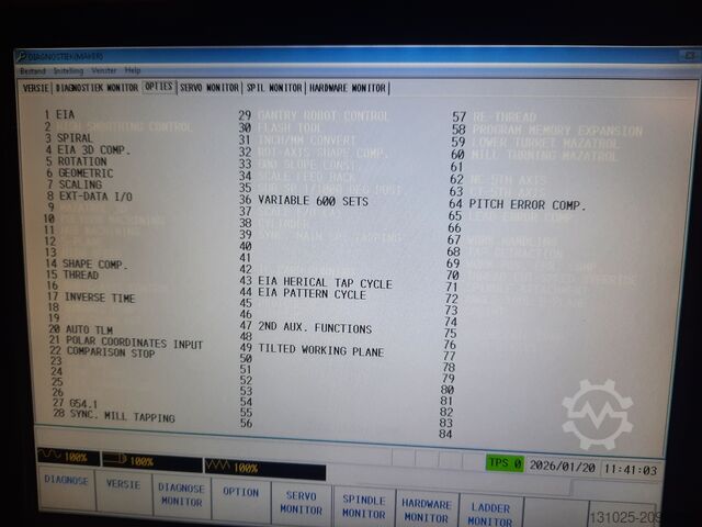 Vertical machining center MAZAK VTC-530C