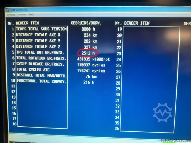 Vertical machining center MAZAK VTC-530C