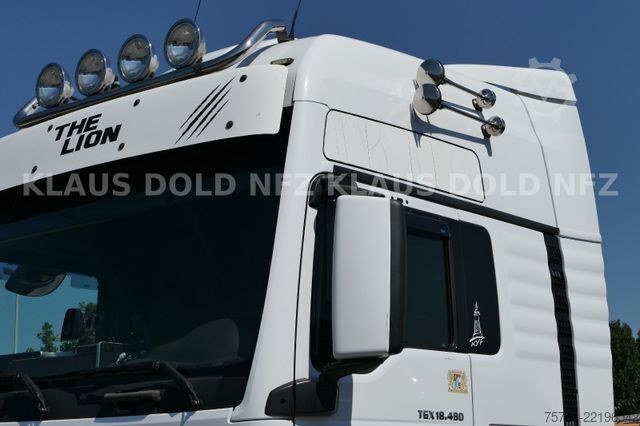 Volume tractor unit MAN TGX 18.480 XXL Retarder Standklima Hydraulik EU6