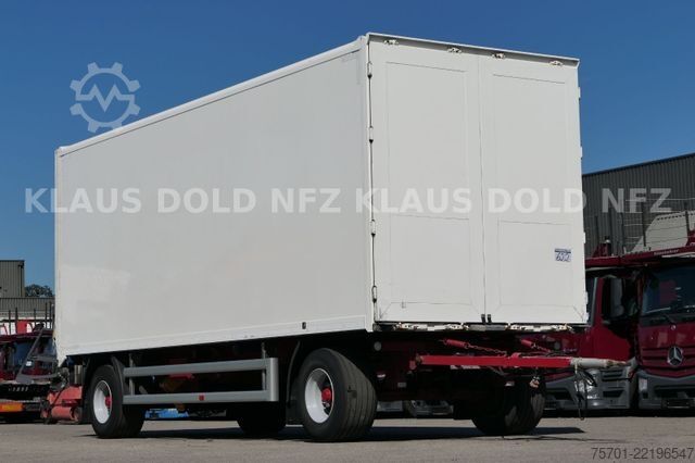Box trailer SPIER AGL 290 Koffer 45m³ Durchladeeinrichtung LBW