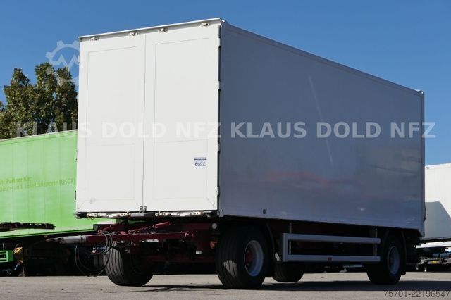 Box trailer SPIER AGL 290 Koffer 45m³ Durchladeeinrichtung LBW