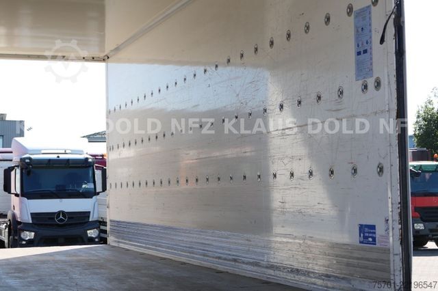 Box trailer SPIER AGL 290 Koffer 45m³ Durchladeeinrichtung LBW