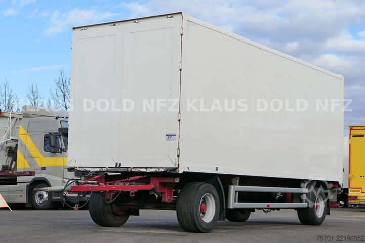 Box trailer SPIER AGL 290 Koffer 45m³ Durchladeeinrichtung LBW