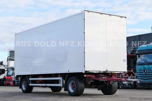 Box trailer SPIER AGL 290 Koffer 45m³ Durchladeeinrichtung LBW