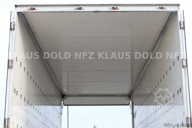 Box trailer SPIER AGL 290 Koffer 45m³ Durchladeeinrichtung LBW