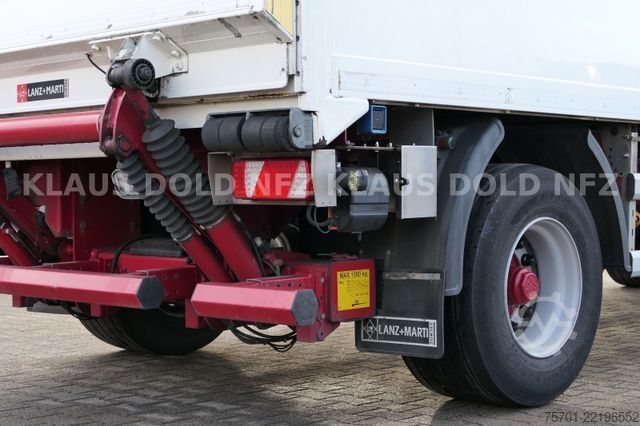 Box trailer SPIER AGL 290 Koffer 45m³ Durchladeeinrichtung LBW
