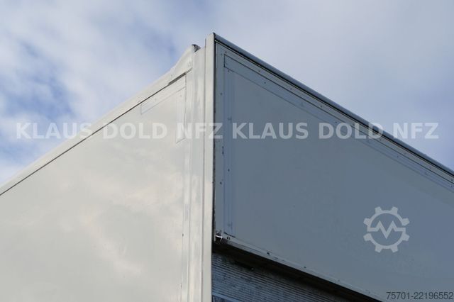 Box trailer SPIER AGL 290 Koffer 45m³ Durchladeeinrichtung LBW